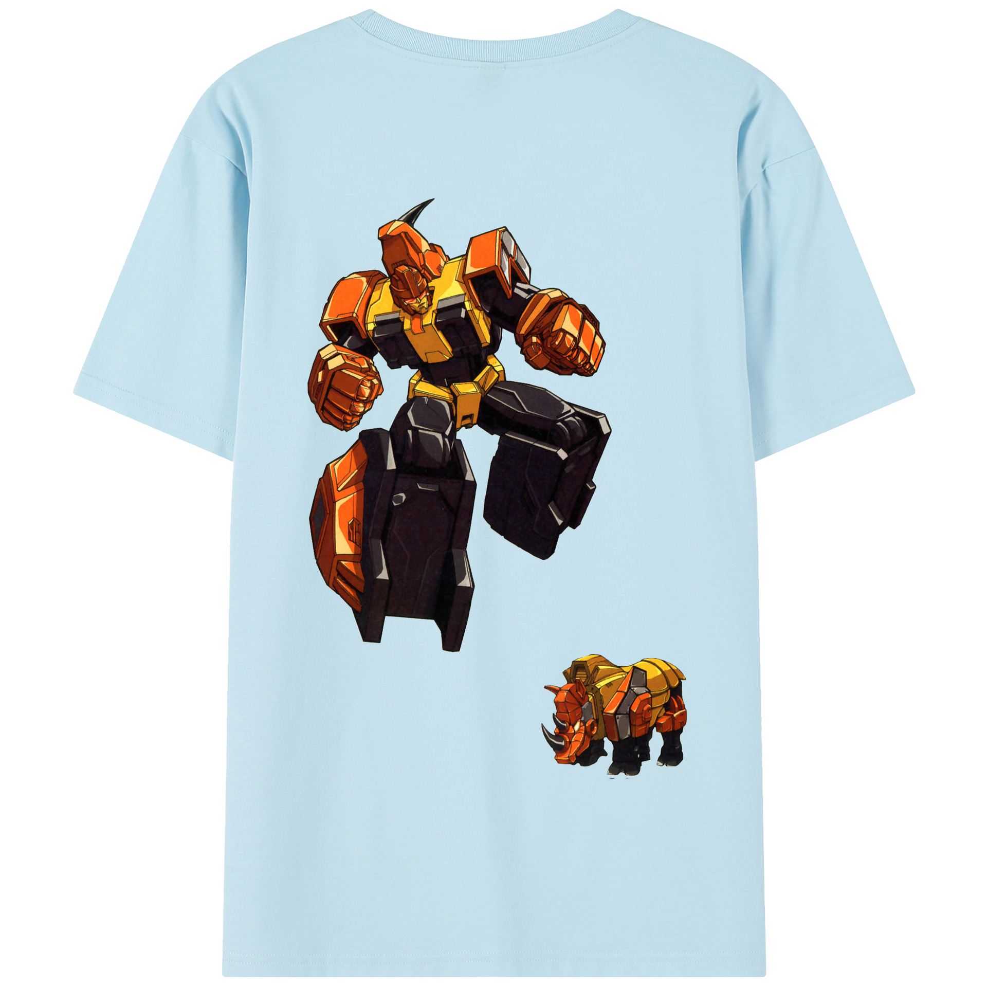 （画像用）  綿100％半袖Tシャツ（背面プリント）